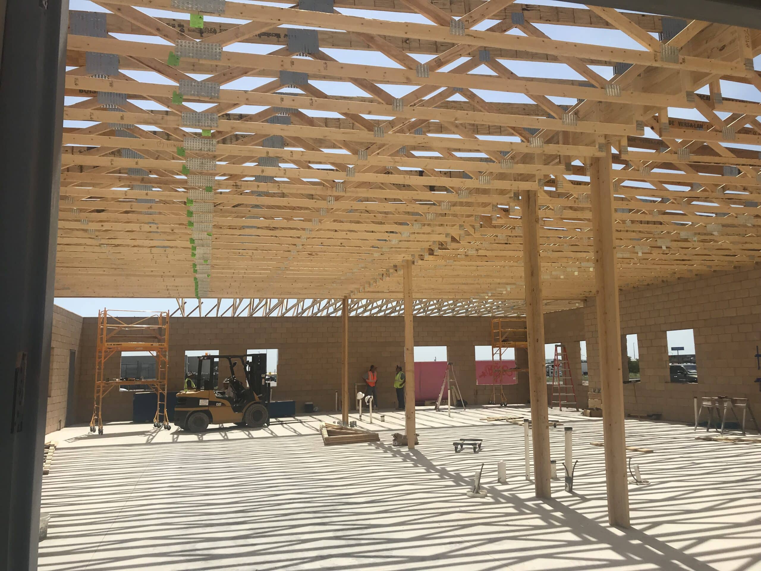 Image of unfinished construction